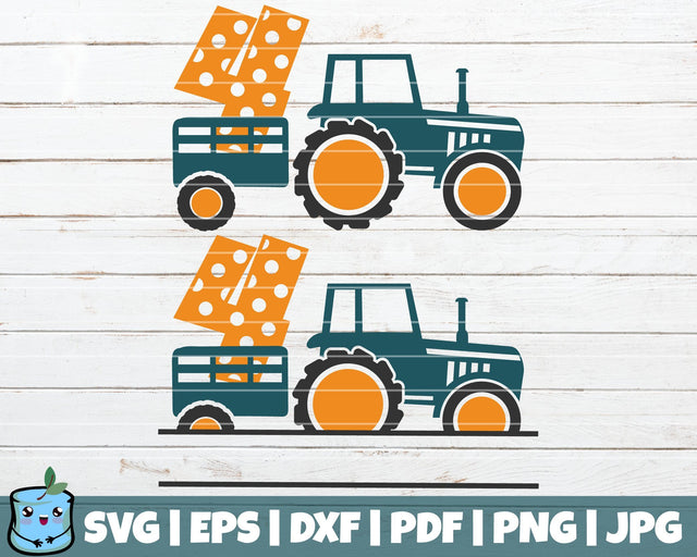 No 4 Tractor SVG MintyMarshmallows 