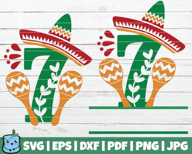 No 7 Fiesta SVG MintyMarshmallows 