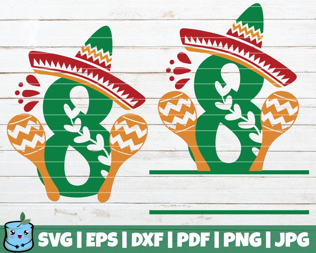 No 8 Fiesta SVG MintyMarshmallows 