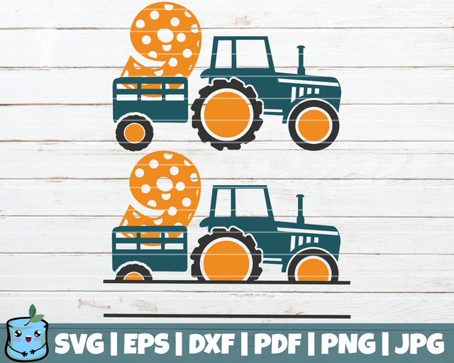 No 9 Tractor SVG MintyMarshmallows 