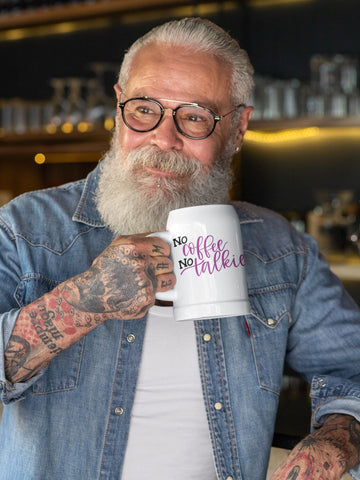 No Coffee No Talkie SVG Cut File for Silhouette | Designs for Cricut | Funny SVG Cut Files SVG Maple & Olive Designs 