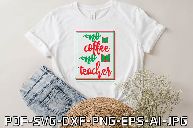 no coffee no teacher SVG farhad farhad 