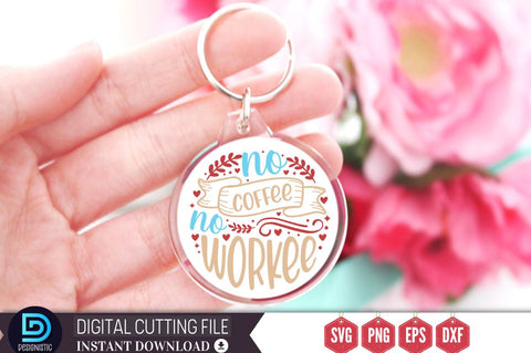 No coffee no workee SVG SVG DESIGNISTIC 