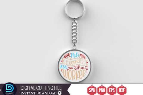 No coffee no workee SVG SVG DESIGNISTIC 