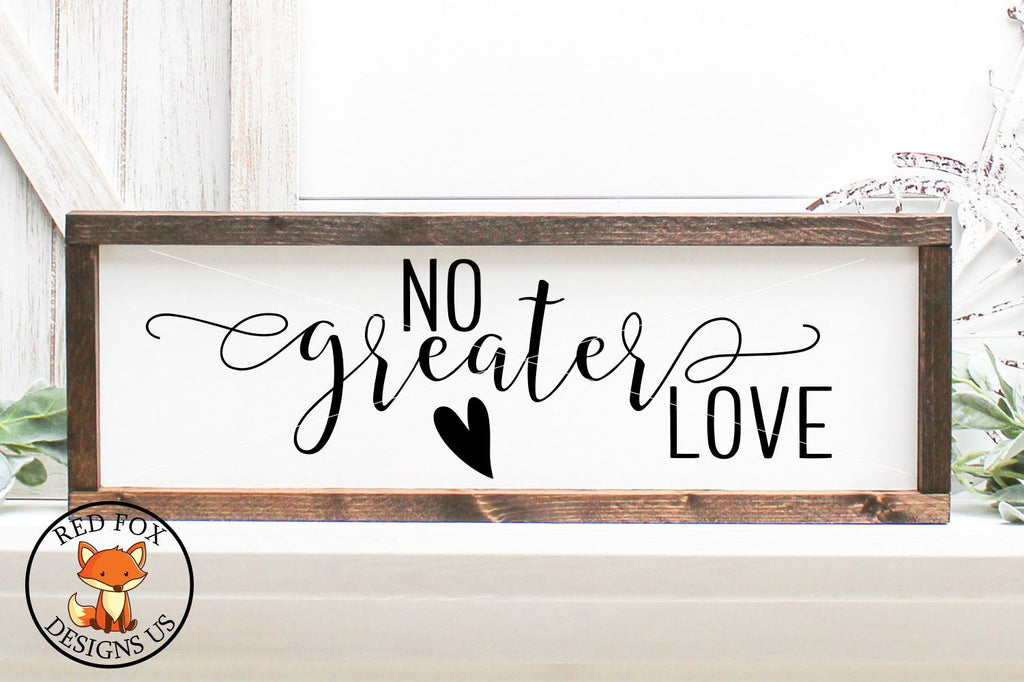 No Greater Love| Easter Files | SVG PNG DXF Cut Files - So Fontsy