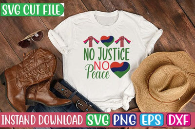 No Justice No Peace SVG Cut File SVG Studio Innate 
