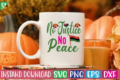 No Justice No Peace SVG Cut File SVG Studio Innate 