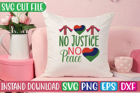 No Justice No Peace SVG Cut File SVG Studio Innate 