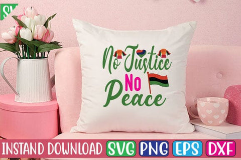 No Justice No Peace SVG Cut File SVG Studio Innate 