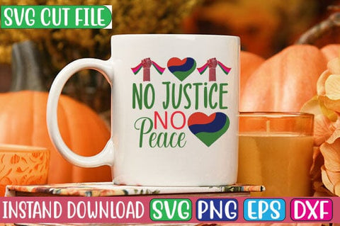 No Justice No Peace SVG Cut File SVG Studio Innate 