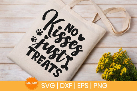 No kisses just treats, dog valentine svg quote SVG Maumo Designs 