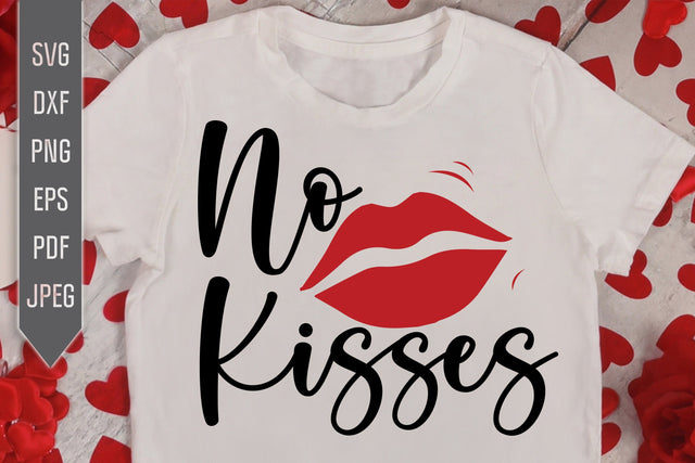 No Kisses Svg. Happy Valentine's 2021 Svg. Valentine's Day Svg. Quarantine Svg. Covid 19 Svg. Funny Valentine's Day dxf, eps, png SVG Mint And Beer Creations 