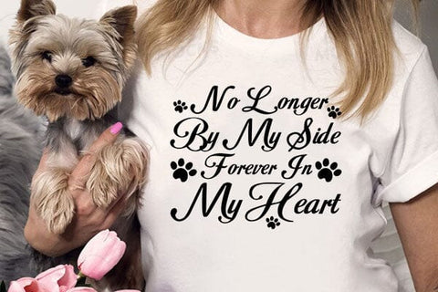 No Longer By My Side Forever In My Heart SVG Angelina750 