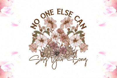 No One else Can Sing Your Song Png Sublimation Jagonath Roy 