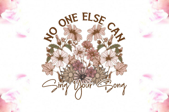 No One else Can Sing Your Song Png Sublimation Jagonath Roy 