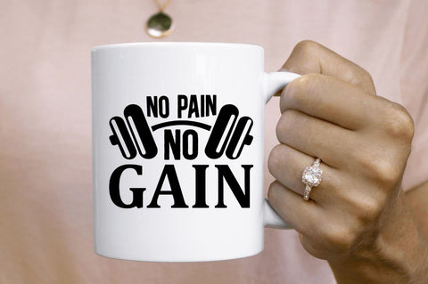 No pain no gain SVG SVG Regulrcrative 