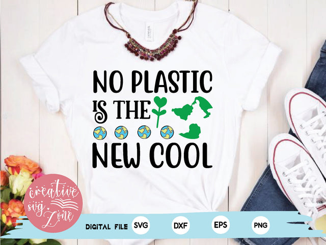 no plastic is the new cool SVG md faruk hossain 