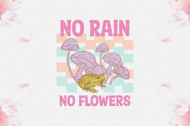 No Rain No Flowers Sublimation Sublimation Jagonath Roy 