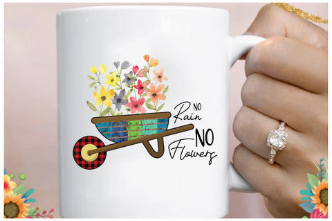 No Rain No Flowers Sublimation Sublimation Jagonath Roy 