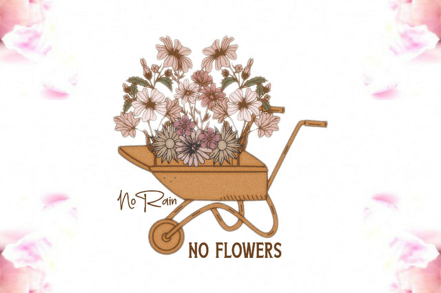 No Rain No Flowers Sublimation Sublimation Jagonath Roy 