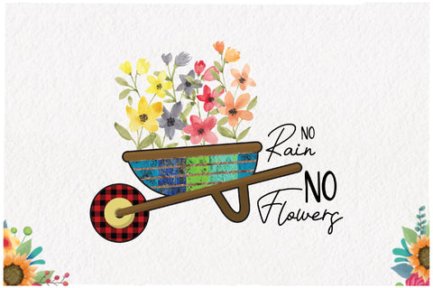 No Rain No Flowers Sublimation Sublimation Jagonath Roy 