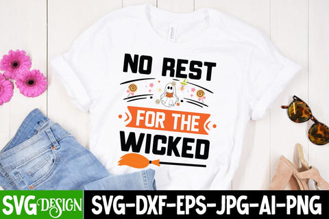 No Rest For The Wicked SVG Cut File, No Rest For The Wicked SVG Design, Halloween Sublimation PNG, Halloween SVG Bundle,Halloween SVG Quotes,Halloween PNG, Halloween SVG SVG BlackCatsMedia 