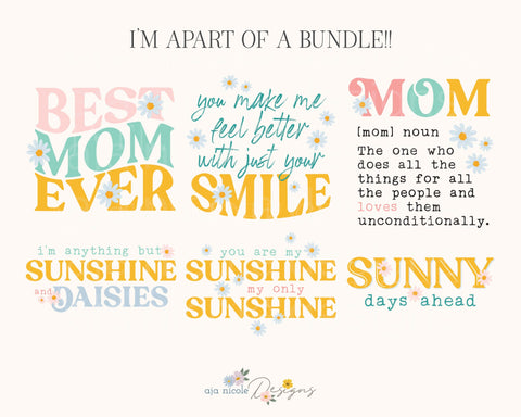 No Sunshine Sarcastic Sublimation Design Sublimation Aja Nicole Designs 