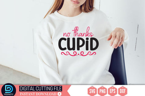 No thanks cupid SVG SVG DESIGNISTIC 
