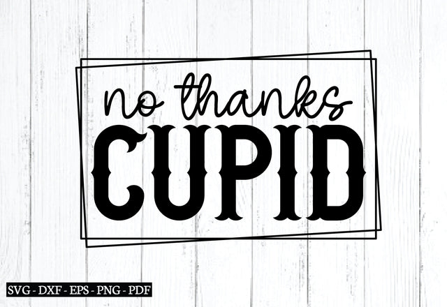 no thanks cupid svg SVG designstore 