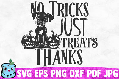 No Tricks Just Treats Thanks SVG MintyMarshmallows 