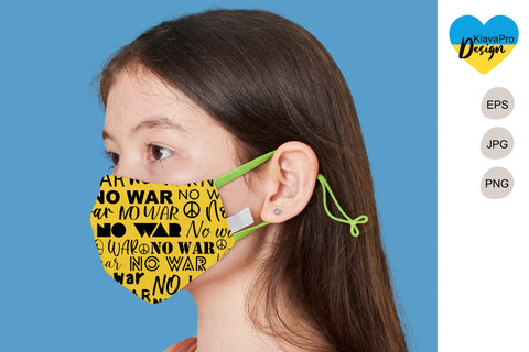 No war pattern. Peace print. Seamless Digital Paper Digital Pattern Klava P 