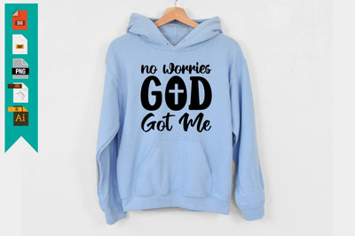 No Worries God Got Me SVG Craftlabsvg24 