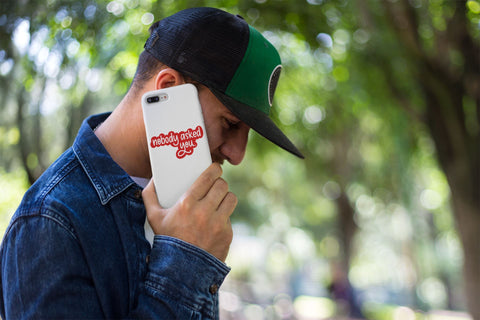 Nobody Aked You SVG Cut File for Cricut, Files for Silhouette, Snarky Sayings, Funny Quotes SVG Maple & Olive Designs 