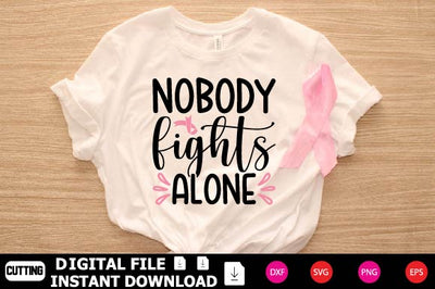 Nobody Fights Alone SVG Shahin alam 