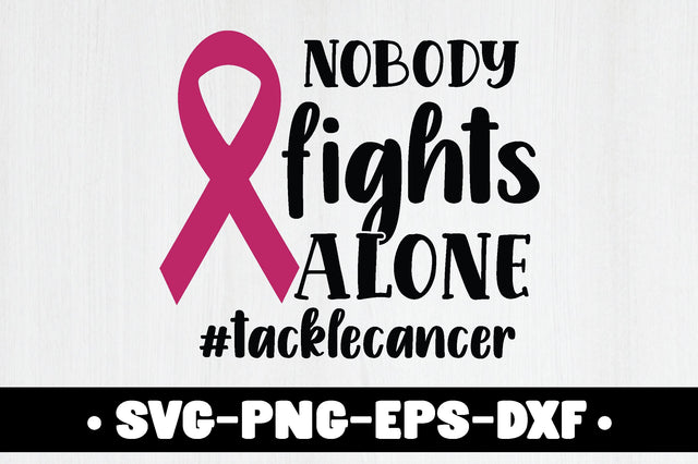 nobody fights alone #tacklecancer SVG md faruk hossain 