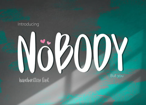 Nobody Font BB Digital Arts 