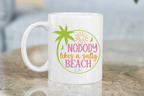 Nobody likes a salty beach SVG SVG Regulrcrative 