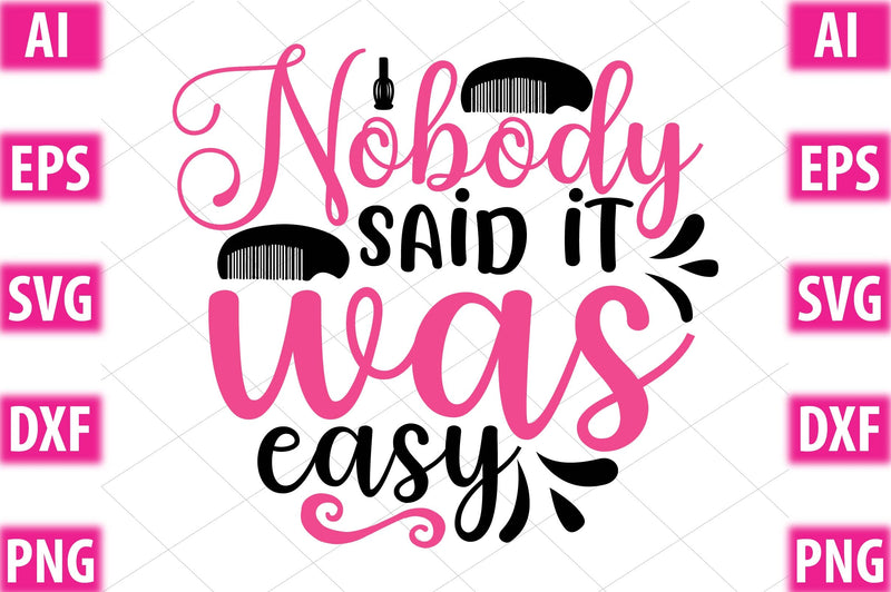 Nobody said it was easy SVG SVGista 