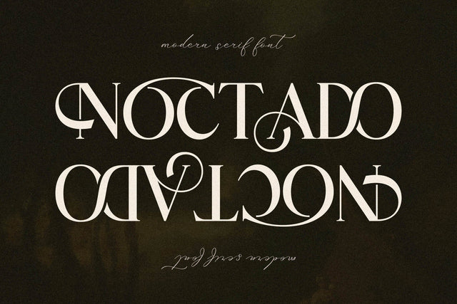 NOCTADO Typeface Font Storytype Studio 