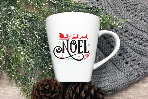 Noel SVG - Christmas SVG Cut File SVG CraftLabSVG 