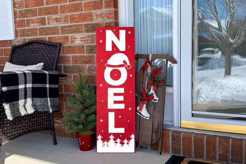 Noel SVG - Christmas Vertical Sign SVG SVG CraftLabSVG 