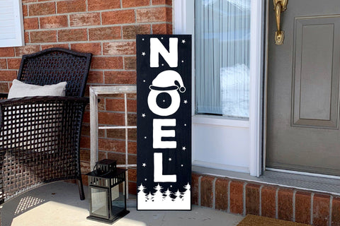 Noel SVG - Christmas Vertical Sign SVG SVG CraftLabSVG 