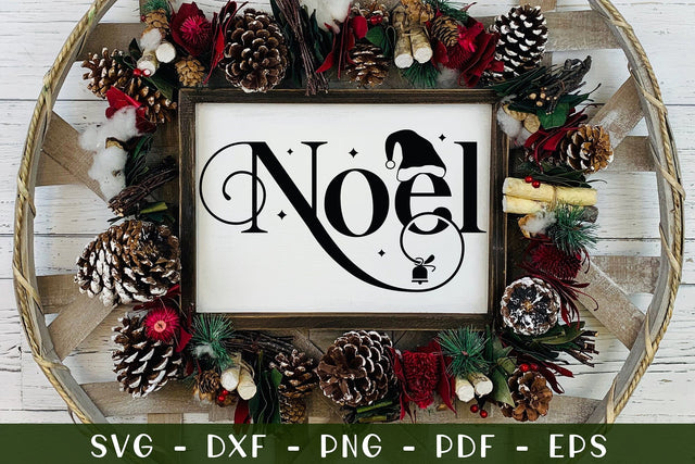 Noel SVG, Farmhouse Christmas Sign SVG SVG CraftLabSVG 