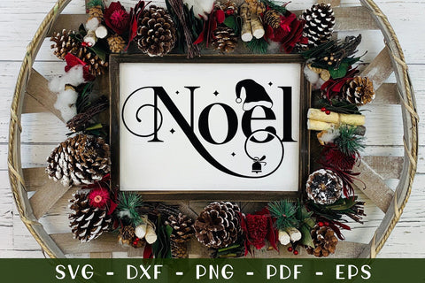 Noel SVG, Farmhouse Christmas Sign SVG SVG CraftLabSVG 