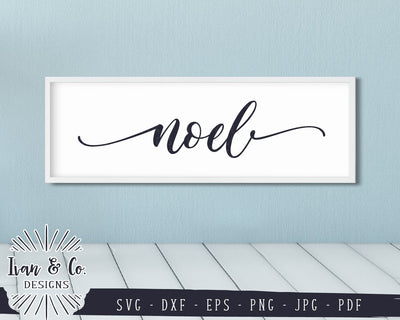 Noel SVG Files | Christmas | Christian | Farmhouse | Holidays | Winter SVG (852589838) SVG Ivan & Co. Designs 