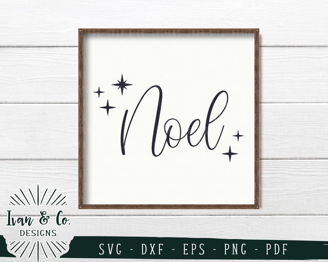 Noel SVG Files | Stars Ornament | Christmas | Holidays | Winter SVG (741686922) SVG Ivan & Co. Designs 