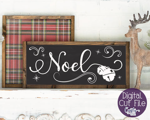 Noel Svg, Noel Christmas Svg, Farmhouse Christmas Svg SVG Crafty Mama Studios 