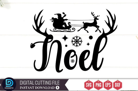 Noel SVG SVG DESIGNISTIC 