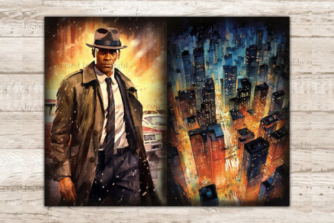 Noire Detective Junk Journal Kit | Vintage Car Printables SVG GlamArtZhanna 