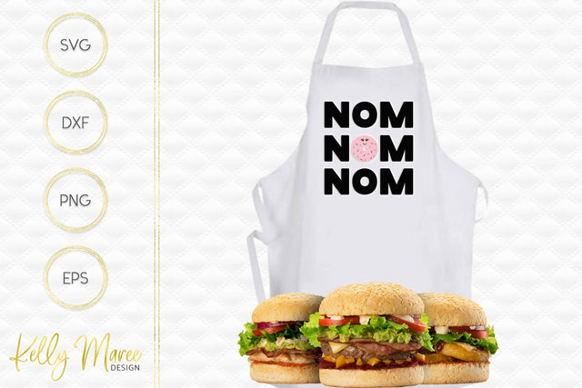 Nom Nom Nom Donut Kelly Maree Design 